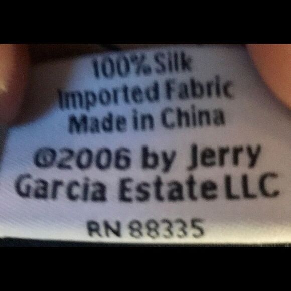 J. Garcia 100% Imported Silk Necktie Mens Tie Snake Garden Limited Editi… - Picture 6 of 6